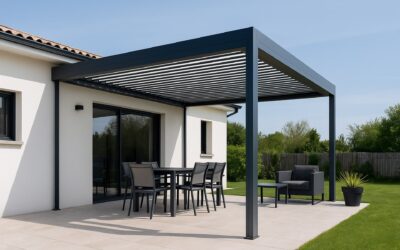 Pergola à Beaune : installation sur-mesure en aluminium pour une protection solaire efficace